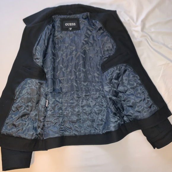 Guess Men Wool Jacket Black - Picture 7 of 8